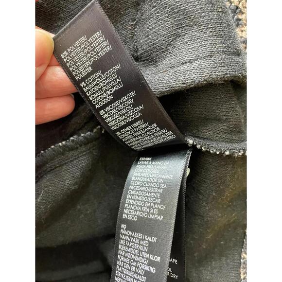 Liverpool Los Angeles Knit Shacket Blazer Jacket Brown Leopard Print Womens M - Picture 9 of 9